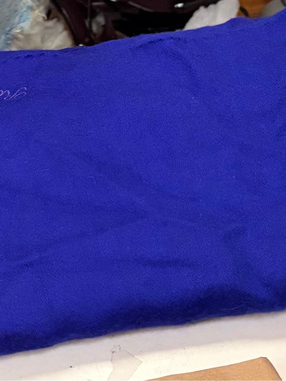 Ralph Lauren Purple Label Collection Made Italy Cashmere Scarf RRL-